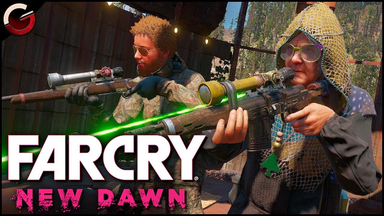 GRANNY SNIPER NANA IN ACTION! Best Sniper In The Game?! | Far Cry New Dawn  Gameplay - YouTube