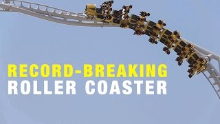 The new bi-plane themed roller coaster terrifying visitors at ferrari
world is (unsurprisingly) a multi-record breaker. it’s 90 second
attack on senses...