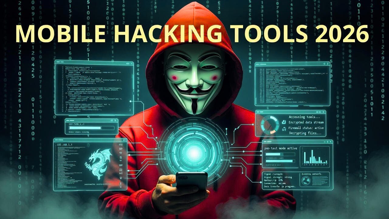 Топ-10 инструментов для взлома мобильных устройств в Kali Linux на 2026 год!