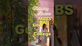 Gov. Medical College *morning routine*✨👩‍⚕️ft. MBBS final year #vlog #mbbs #shorts