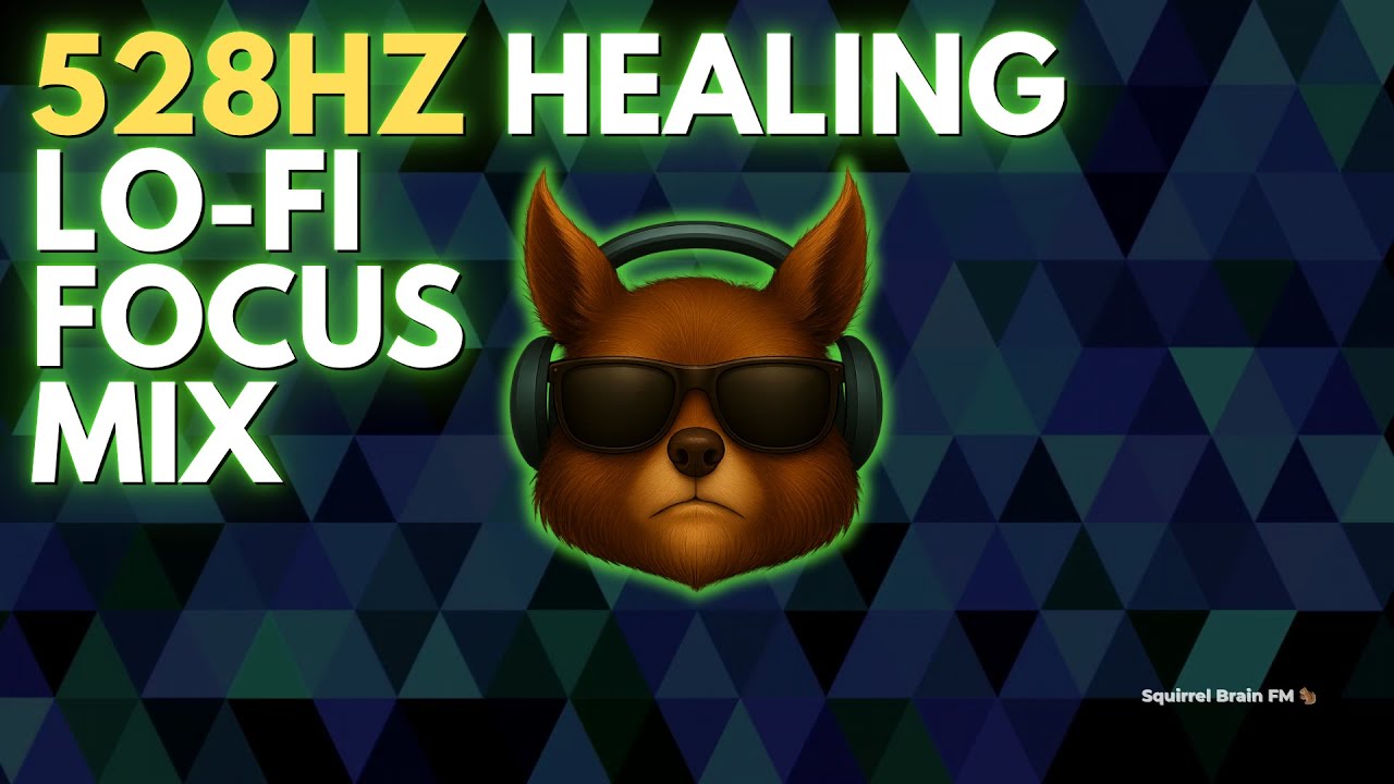 528Hz Healing Lo‑Fi Mix | Isochronic Beats for ADHD Focus, Study & Deep Work