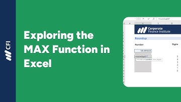How to use the MAX Function in Excel