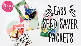 Easy Wildflower Seed Saver Packets
If youre keen to increase the biodiversity in your garden why not dedicate a space for wildflowers to grow; encouraging bees and other insects, which in turn will support the birds in your area.
Use up some of those beautiful scraps of patterned paper to create these easy wildflower seed packets for saving, gifting, and giving nature a helping hand. Take a couple out with you next time you visit your local wild space and gather a handful of ripening seed heads to scatter in your own patch this autumn or next spring.
Corinnes tutorial shows how simple it is to make these pretty sachets using only leftover paper and glue. Tips for folding, paper saving, and decorating to make these pouches as attractive as the wildflowers themselves.
Download our free templates to get started here
https://www.papercraftermagazine.co.uk/downloads/wildflower-seed-packet-templates
Subscribe to The Crafts Channel for more! https://www.youtube.com/user/TheCraft...
Like us on Facebook: https://www.facebook.com/thecraftschannel/
Follow us on Instagram: https://www.instagram.com/thecraftschannel/
Follow us on Twitter: https://twitter.com/Crafts_Channel Easy Wildflower Seed Saver Packets