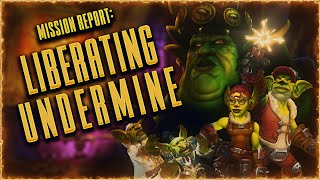 Mission Report: Liberation of Undermine [11.1.0 Raid Lore Introduction]