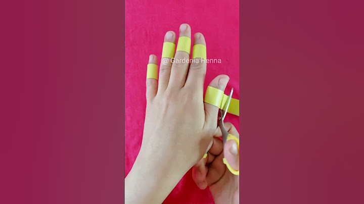 افكار وحيل للحناء بلشريط اللاصف 😍جدا سهله How to make henna with adhesive tape