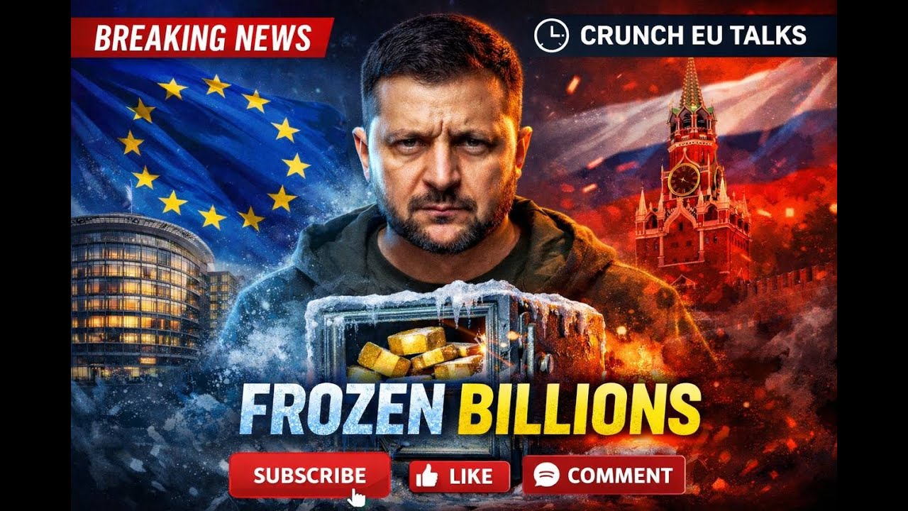 Zelensky Sounds Alarm as EU Talks Russia Assets