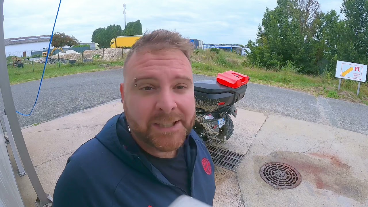 Essai kymco 550 mxu eps 2021 + lavage