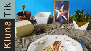 Kluna & Charlie eating SEAFOOD!!  Kluna Tik Dinner #25| ASMR eating sounds no talk