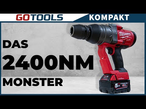 💡 Die Milwaukee NM-Monster | Weltweit erster 1" Akku-Schlagschrauber 18V mit 2400 NM Lösedrehmoment