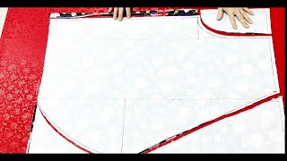 10 Dakikada Dik Çok Kolay Pantolon Etek Kesimi Ve Dikimi..