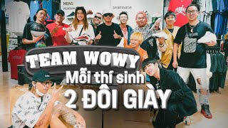 THÍ SINH TEAMWOWY MÙA 2 MUA TẬN 2 ĐÔI GIÀY, HLV WOWY KHÓC THÉT