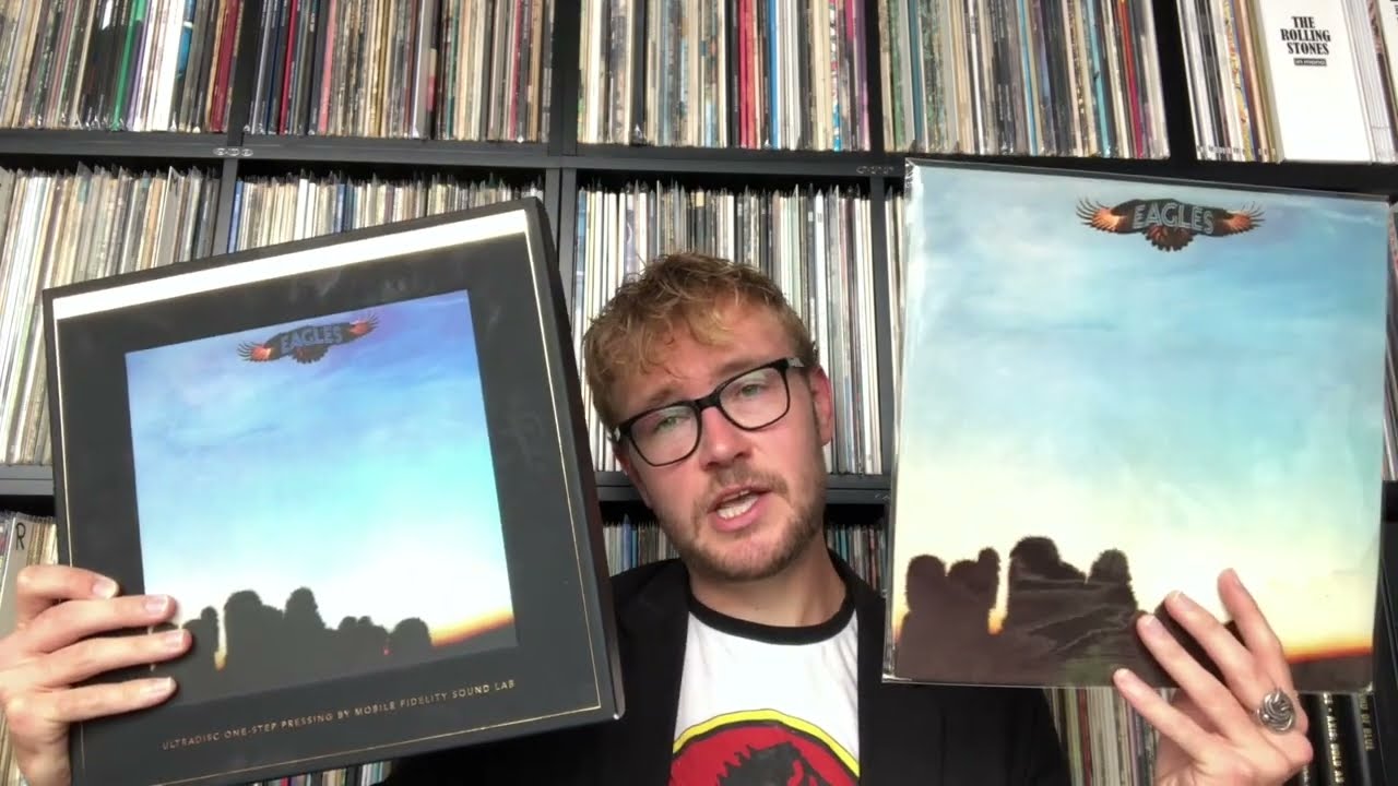 Comparing Eagles MoFi One Step 45 RPM Vs 1st UK 1972