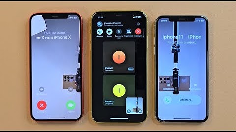 FaceTime Incoming call & Group Outgoing call iPhone 12 iPhone 11 iPhone X