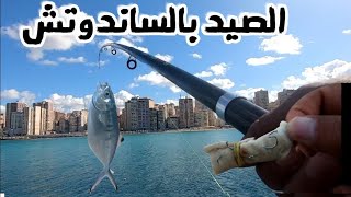 صيد السمك بالساندوتش من لسان محمد نجيب