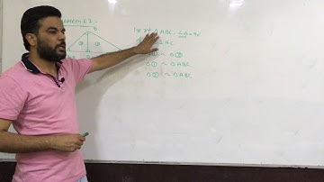 #Theorem 6.7 #Pythagoras Theorem #10 #Mathematics #Similar #Triangle #Chapter 6 #Exercise 6.6
