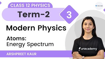 Modern Physics-L3 | Atoms | Energy Spectrum | Class 12 Physics | Arshpreet Kaur