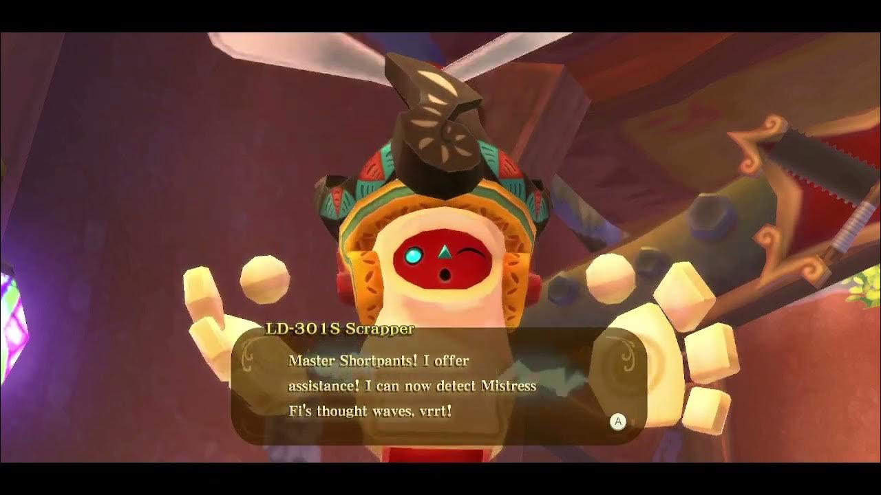 464 The Legend of ZeldaSkyward Sword HD Fixing Scrapper Robot and
