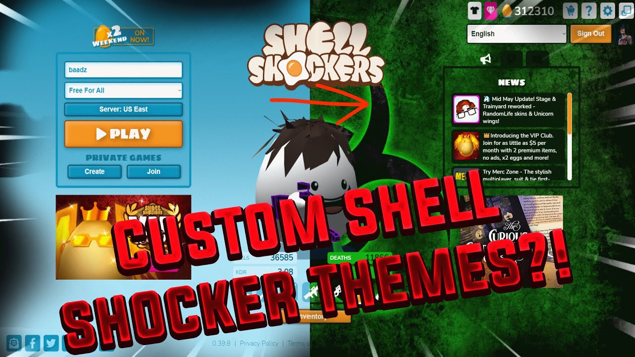 different websites for shell shockers