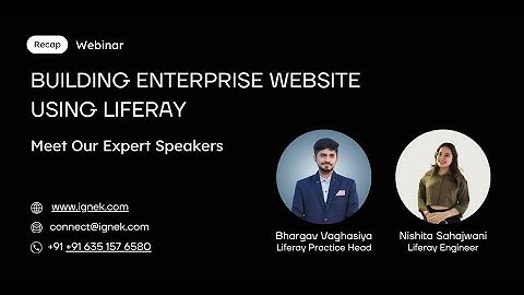 Building Enterprise Website With Liferay - IGNEK