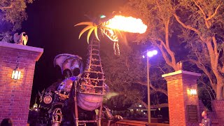 Maleficent’s Fiery Prowl Cavalcade at Disney&#39;s Boo Bash #shorts