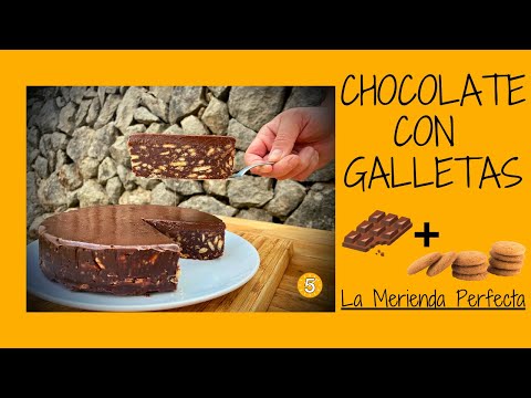 Video: Pastel De Galletas En Cinco Minutos