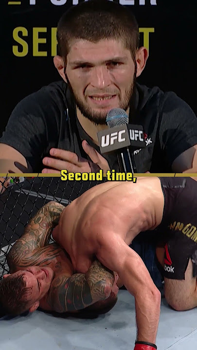 Maybe Dustin Poirier's guillotine is really that good! 😳 #ufc302