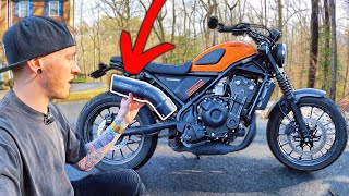 Is This New SCL500 Exhaust The Answer To All My Problems??