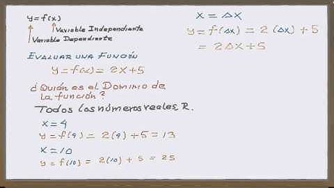Funciones 03: Evaluando una función
