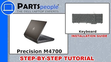 Dell Precision M4700 (P21F001) Keyboard How-To Video Tutorial
