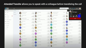 How to Transfer a call with the 3CX Web Client