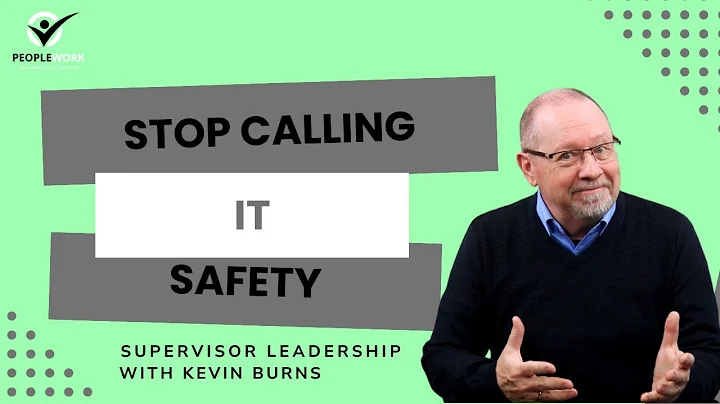 Stop Calling It Safety