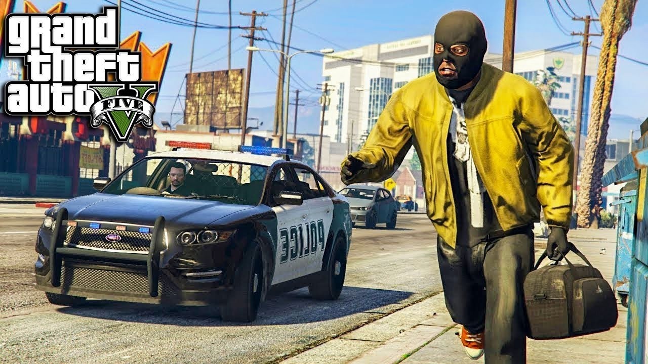 Sa hodzom bezimo od policije sa M5 FiveM Roleplay