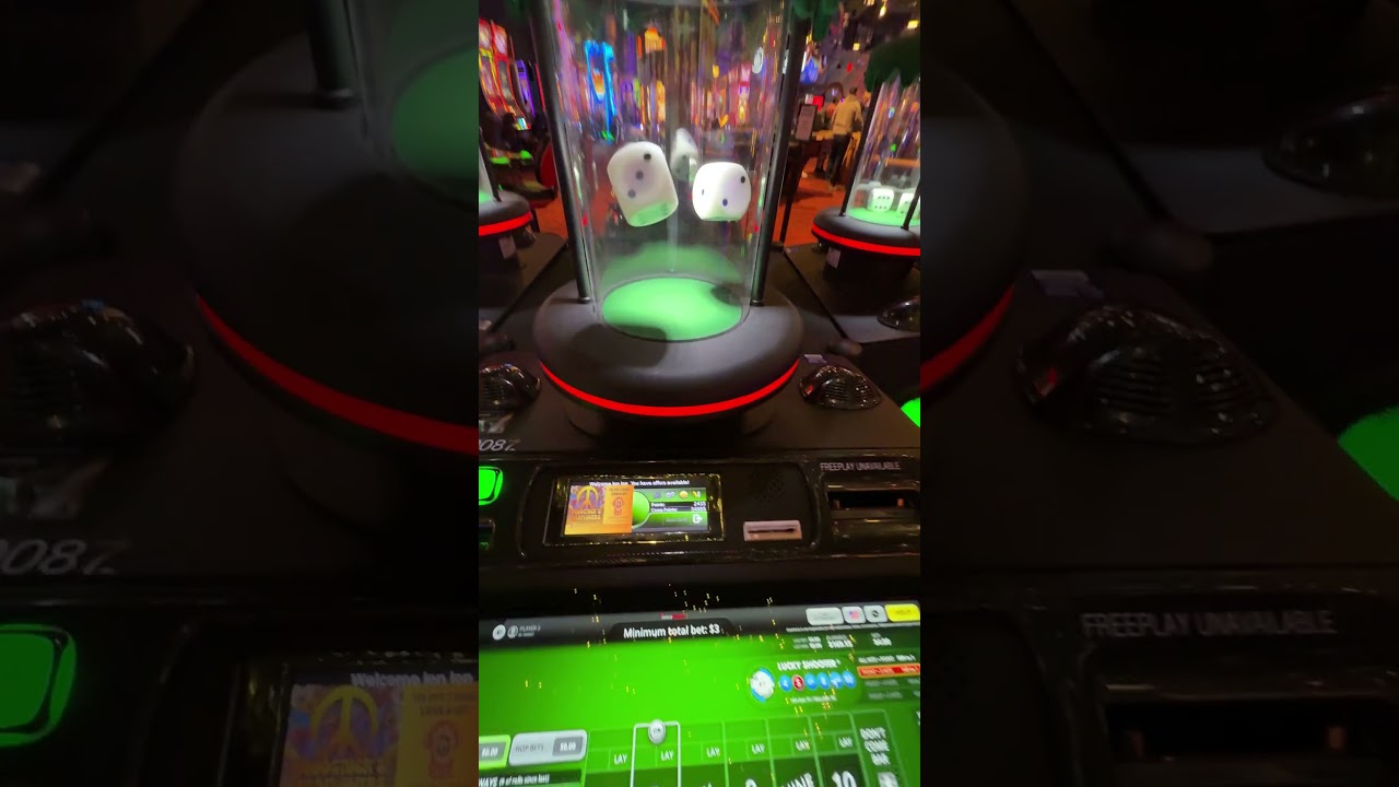 Lucky Shooter Winner!!  Turned $1 into $1000 on Bubble Craps!  