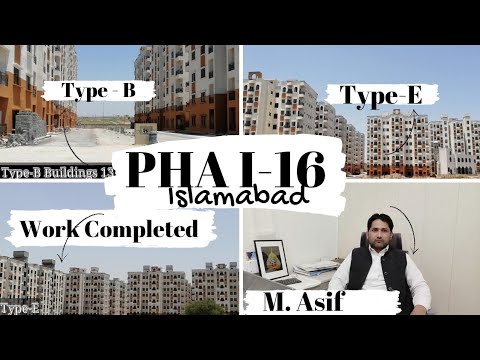 PHA Flats I-16 Islamabad || Flats Work Progress || PHA i-16 Location ||