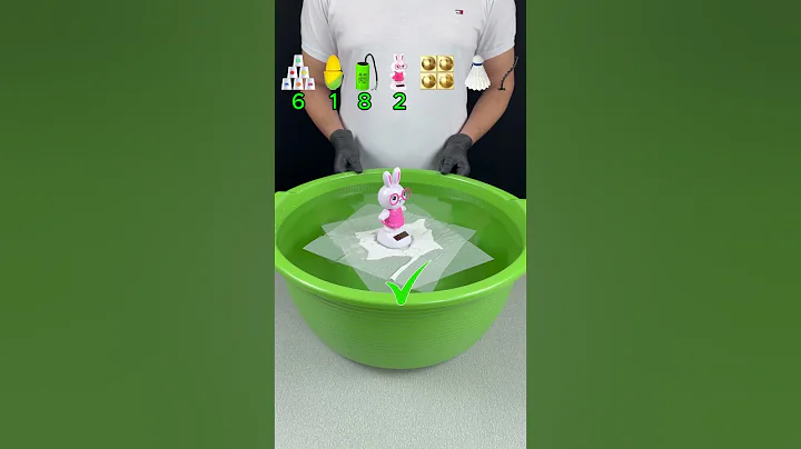 TRY TO GUESS HOW MANY TISUSS PAPER IT TOOKS! WHAT WILL HAPPEN NEXT? #satisfying #asmr #water #tissue