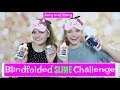 Blindfolded Slime Challenge ~ Jacy and Kacy