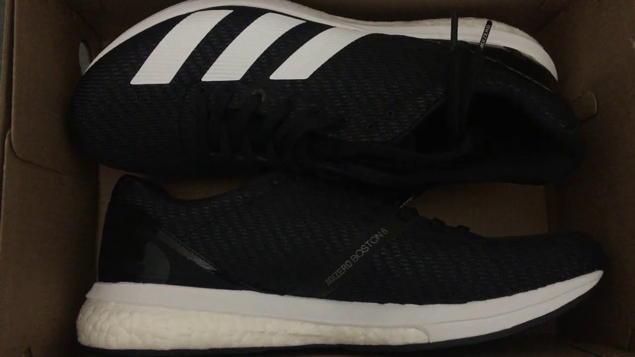 Adidas Boston 8 Unboxing and review - YouTube