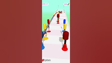 GAME NAIL STACK! LEVEL 25 #game #shorts #nailstack