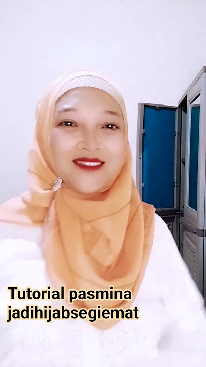 simple juga cantik#hijab pasmina jadi Segiempat #tutorialhijab #modelhijaber #hijabstyle