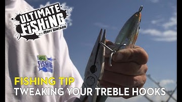 TWEAKING YOUR TREBLE HOOKS