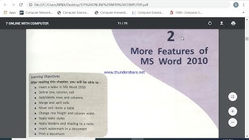 CLASS 7TH,COMPUTER,CHAPTER#2,TOPIC"HOW TO INSERT A TABLE IN MS WORD"TEACHER RABIA