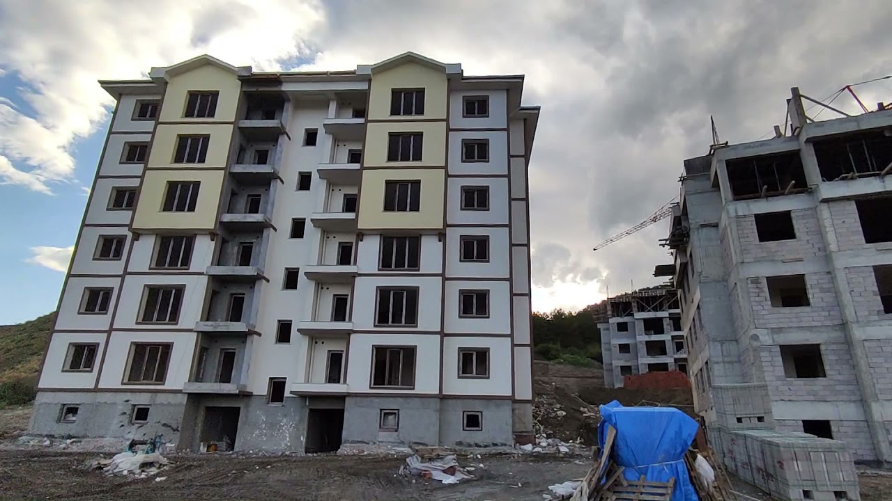 tosya 3 etap toki konutlari insaatinda sona gelindi youtube