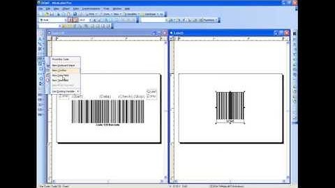NiceLabel: Code 128 barcode creation