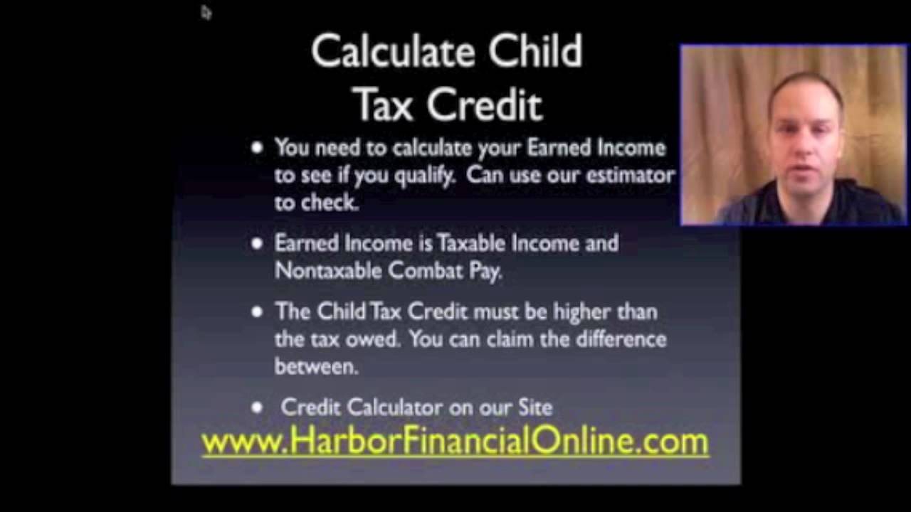 tax child credit 18 YouTube for 2013 Calculate  2012,  Tax Credit Child