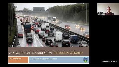 City-Scale Traffic Simulation, The Dublin Scenario - Gavin McArdle