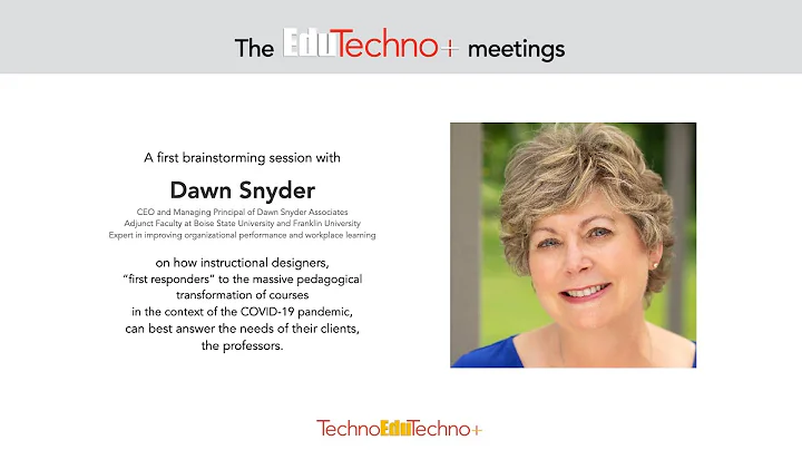 Dawn Snyder on the profession of instructional des...