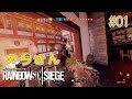 【R6S】脳筋女子のレインボーシックス シージ実況 :01(前編)