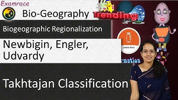 Newbigin, Engler, Udvardy & Takhtajan Classification: Biogeographic Regionalization