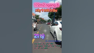 🏡 BÁN NHÀ MẶT TIỀN PHAN CHU TRINH – P. TAM THẮNG, TP.HCM Nhà 1 trệt 3 lầu, có 3 phòng ngủ,