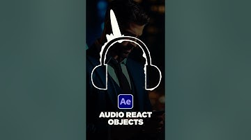 Create Object Audio Reactions in After Effects #tutorial